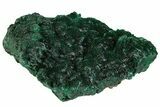 Silky Fibrous Malachite Cluster - Congo #138557-1